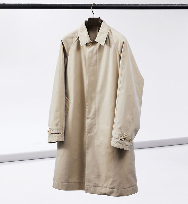 ABAHOUSE「【玉虫ツイル】ステンカラーコート / スプリングコート」|ステンカラーコート|