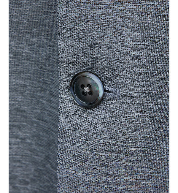 ABAHOUSE「【セットアップ対応/FLEX JACKET】TOP調 カラミ メッシュ ナチュラ」|テーラードジャケット|