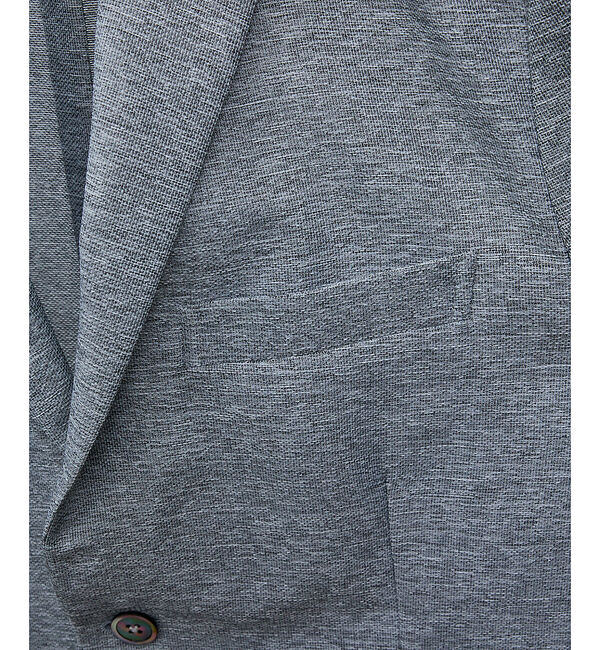 ABAHOUSE「【セットアップ対応/FLEX JACKET】TOP調 カラミ メッシュ ナチュラ」|テーラードジャケット|