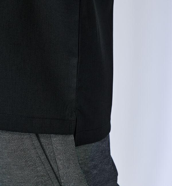 ABAHOUSE「【ストレッチドライ】キーネック 半袖Tシャツ / スキッパーシャツ」|Tシャツ・カットソー|