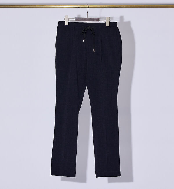 ABAHOUSE「【TRABEST】1タック イージースラックス / サマーパンツ/ 防シワ性 ス」|スラックス|