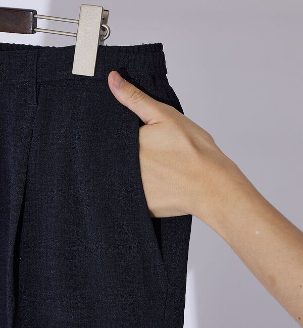 ABAHOUSE「【TRABEST】1タック イージースラックス / サマーパンツ/ 防シワ性 ス」|スラックス|