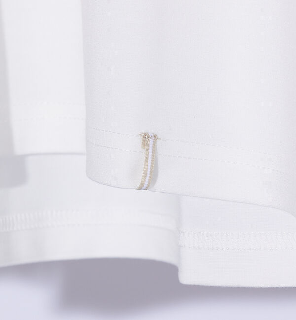 ABAHOUSE「【Vネック】ストレッチ ポンチ 半袖Tシャツ」|Tシャツ・カットソー|