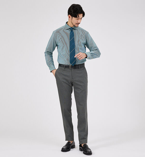 ABAHOUSE「【セットアップ対応】ストレッチポンチ スラックス」|スラックス|