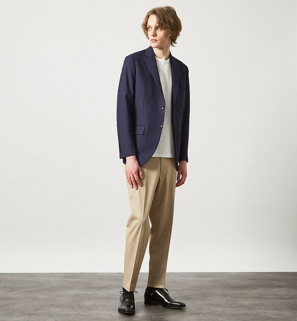 ABAHOUSE「デニムライク スリムテーパード スラックス」|その他|