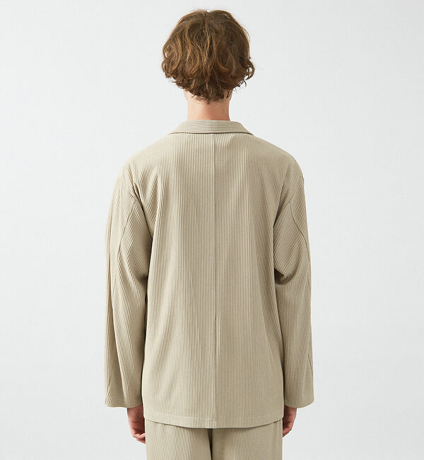 ABAHOUSE「【セットアップ対応】プリーツ イージー ジャケット」|テーラードジャケット|