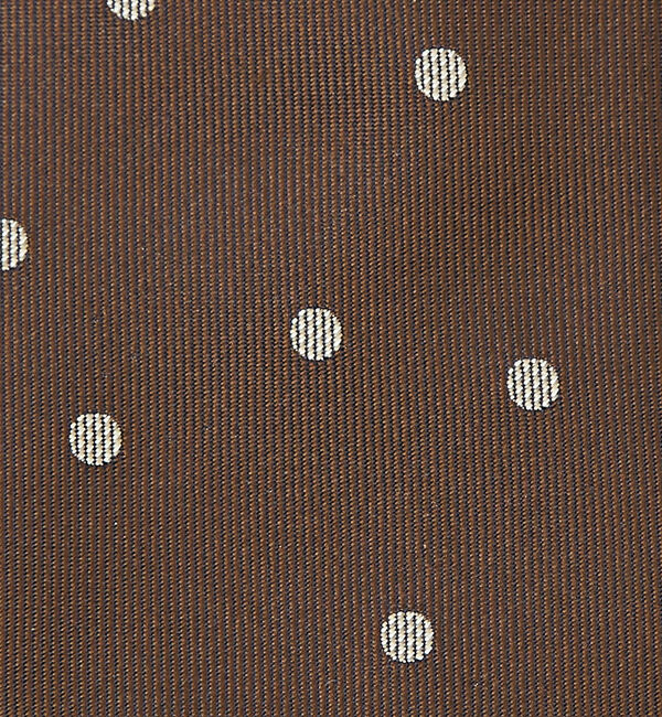 ABAHOUSE「シルクネクタイ ドット柄 / MADE IN JAPAN」|ネクタイ・蝶ネクタイ|