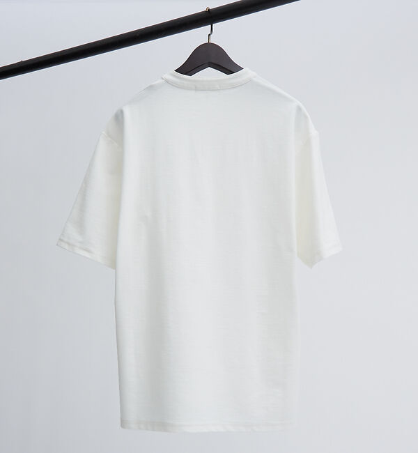 ABAHOUSE「【接触冷感】Vネック スキッパーTシャツ/ヘンリーネック/COVEROSS(R)」|Tシャツ・カットソー|