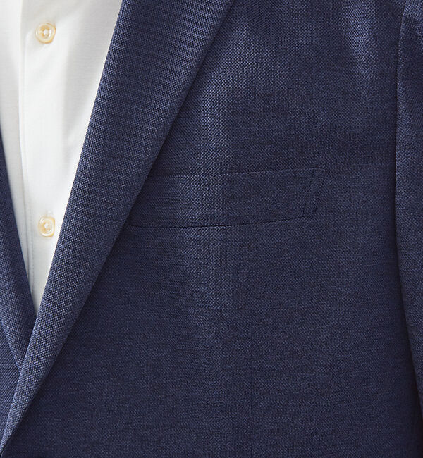 ABAHOUSE「【セットアップ対応/FLEX JACKET】Breeze cool カノコ ジャ」|テーラードジャケット|