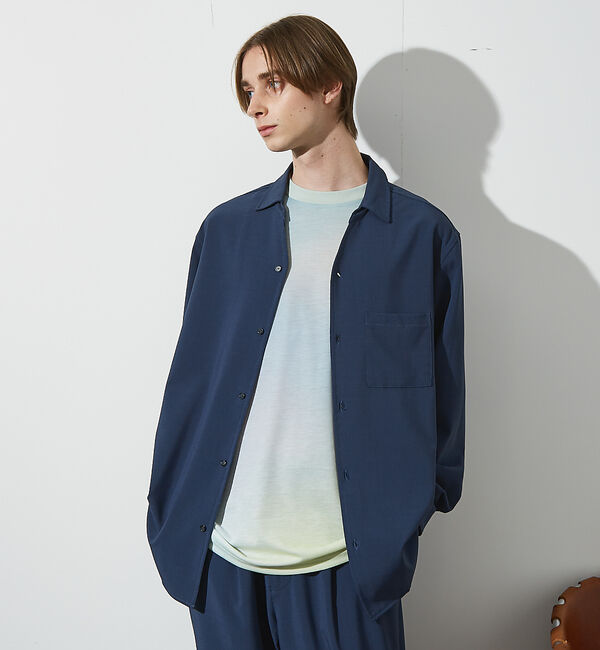 ABAHOUSE「【グラデーション】グラフィックプリント 半袖Tシャツ」|Tシャツ・カットソー|