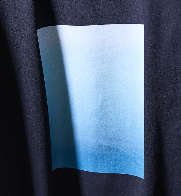 ABAHOUSE「グラデーション グラフィック プリントTシャツ/オーバーサイズ【予約】」|Tシャツ・カットソー|