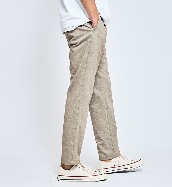 ABAHOUSE「【360&deg;ストレッチ】ノータック リバーポンチ イージーパンツ / スリムテーパ」|その他|