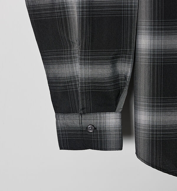 ABAHOUSE「【軽量 / 吸水速乾】セオアルファ オンブレーチェック 長袖シャツ」|シャツ・ブラウス|