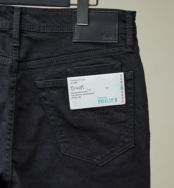 ABAHOUSE「【YANUK/ヤヌーク】PHILIP2 / スリムフィット テーパード デニム」|デニム|