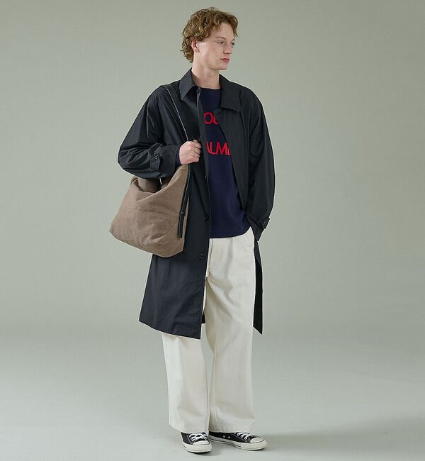 ABAHOUSE「【2026NEW】ジャガードロゴニット プルオーバー / オーバーサイズ / L」|ニット・セーター|