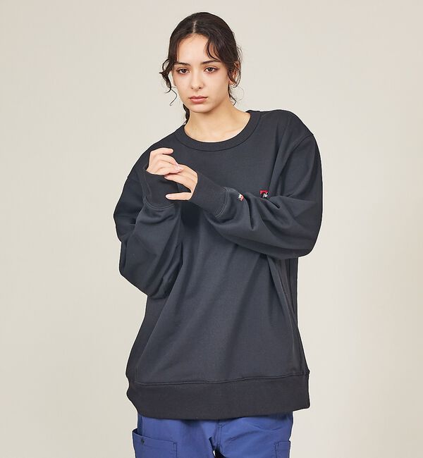 ABAHOUSE「【NANGA /ナンガ】ミニロゴ刺繍スウェット/ユニセックス」|スウェット・ジャージ|