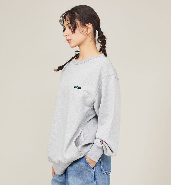 ABAHOUSE「【NANGA /ナンガ】ミニロゴ刺繍スウェット/ユニセックス」|スウェット・ジャージ|