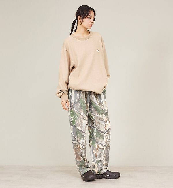 ABAHOUSE「【NANGA /ナンガ】ミニロゴ刺繍スウェット/ユニセックス」|スウェット・ジャージ|