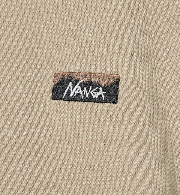 ABAHOUSE「【NANGA /ナンガ】ミニロゴ刺繍スウェット/ユニセックス」|スウェット・ジャージ|