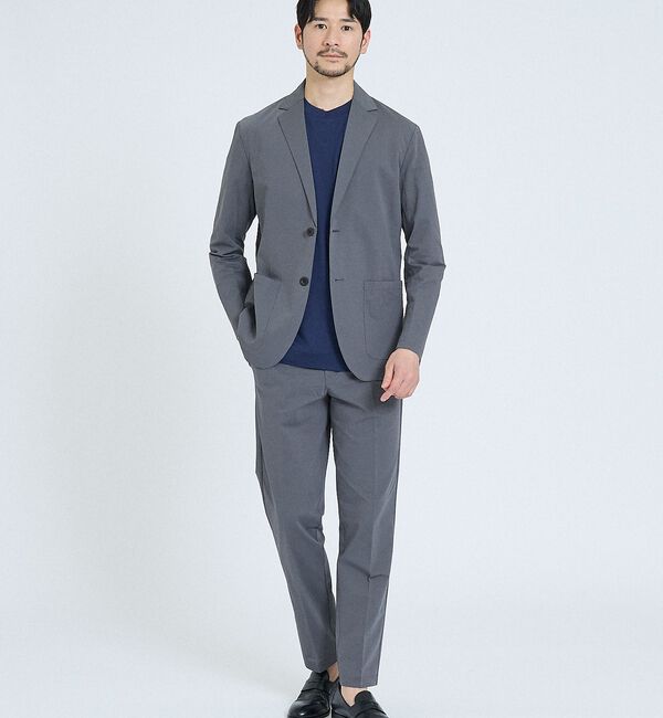 ABAHOUSE「【SMART CLOSET / 上下2点セット】接触冷感 カットメッシュ セット」|スーツ|