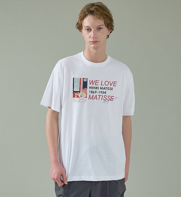 ABAHOUSE「【Henri Matisse / アンリ・マティス】アートポスター グラフィック」|Tシャツ・カットソー|ホワイト