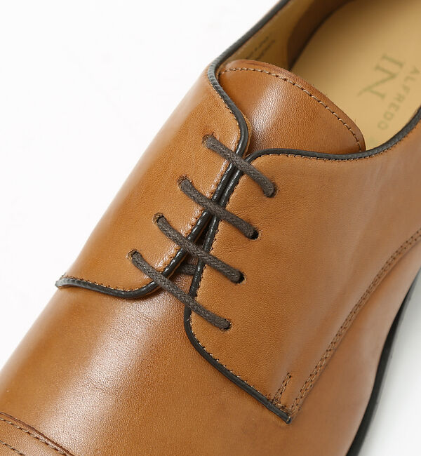 alfredoBANNISTER「【一部店舗＋WEB限定】ロングノーズ 外羽根 ストレートチップシューズ」|ビジネス・ドレスシューズ|