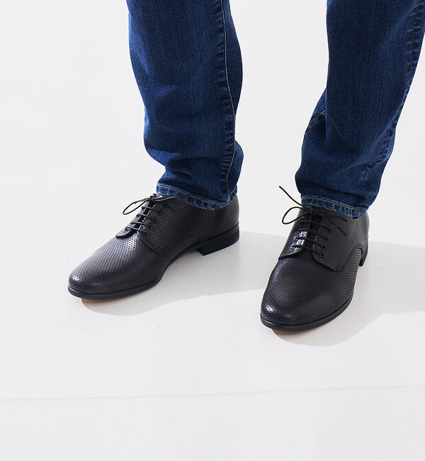 alfredoBANNISTER「【パンチング】ソフトレザー プレーントゥ」|その他|