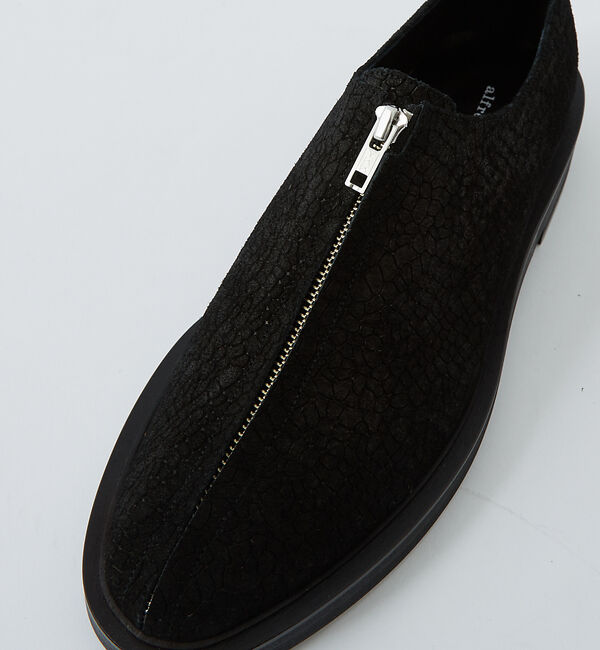 alfredoBANNISTER「センター ジップ パターン レザーシューズ」|その他|