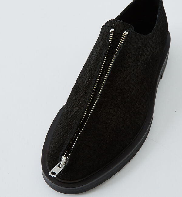 alfredoBANNISTER「センター ジップ パターン レザーシューズ」|その他|