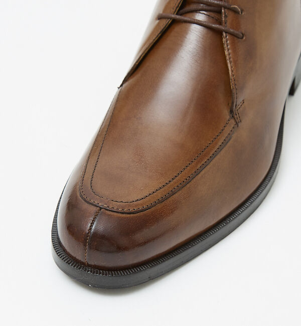 alfredoBANNISTER「【一部店舗＋WEB限定】Uチップ ３ホール チャッカブーツ」|ショートブーツ|