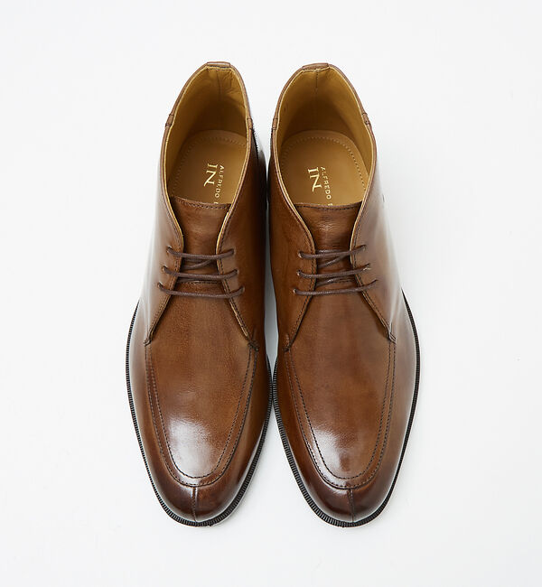 alfredoBANNISTER「【一部店舗＋WEB限定】Uチップ ３ホール チャッカブーツ」|ショートブーツ|