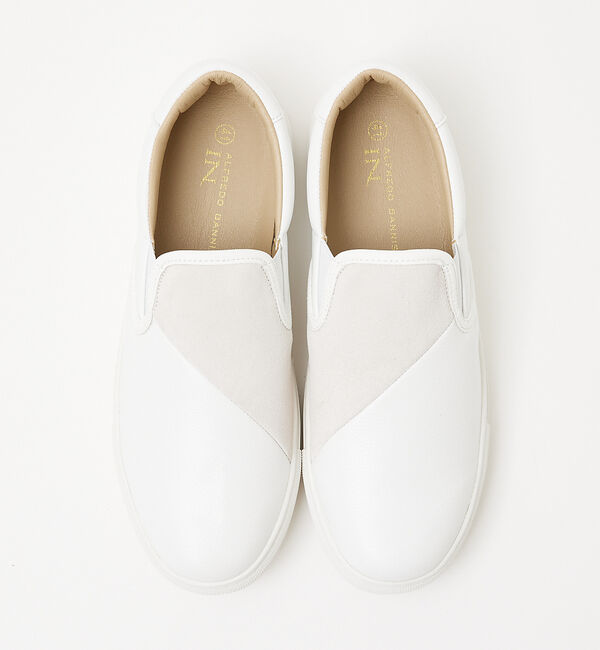 alfredoBANNISTER「スラッシュスリッポンスニーカー」|スニーカー|