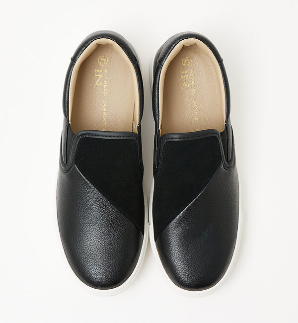 alfredoBANNISTER「スラッシュスリッポンスニーカー」|スニーカー|