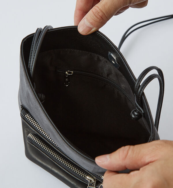 alfredoBANNISTER「スモールレザー ミニ ショルダーバッグ」|ショルダー・メッセンジャー|