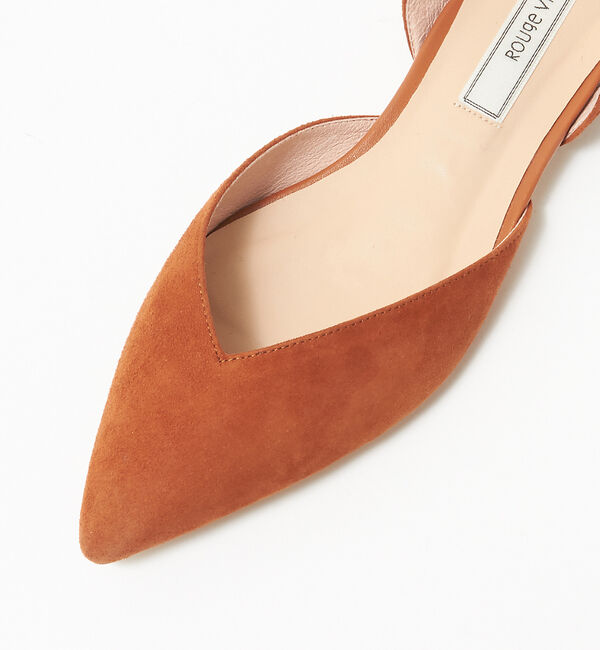 Rouge vif「バックストラップフラット」|パンプス|