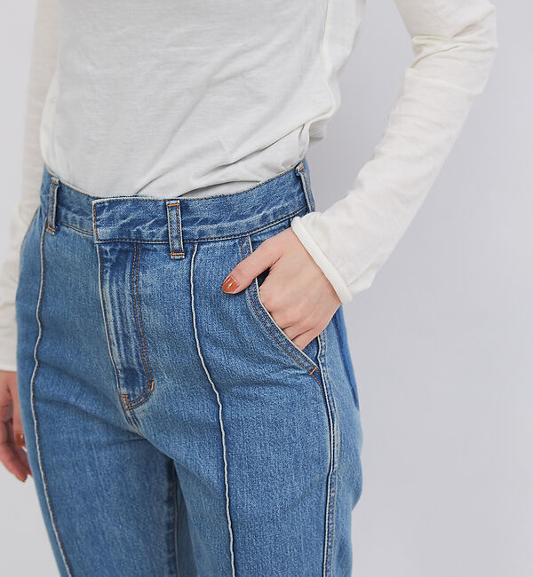 Rouge vif「【CURRENTAGE】ストレートデニム」|デニム|