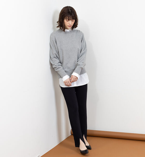 Rouge vif「フロントスリットウエストゴムパンツ」|その他|