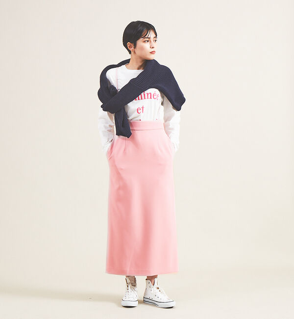 Rouge vif「片畦2WAYローゲージニット」|ニット・セーター|