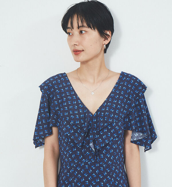 Rouge vif「フワラープリントワンピース」|ワンピース|