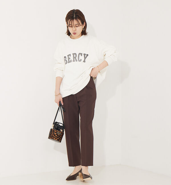 Rouge vif「【XSサイズ展開】【セットアップ対応】ウールタッチテーパードパンツ」|その他|