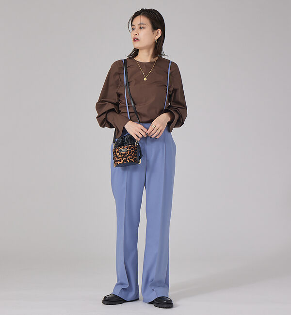 Rouge vif「タックフレアブラウス」|シャツ・ブラウス|