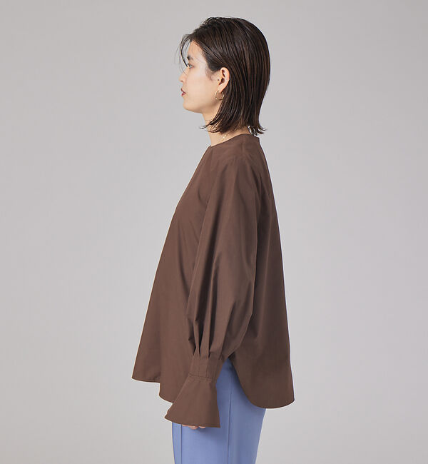 Rouge vif「タックフレアブラウス」|シャツ・ブラウス|