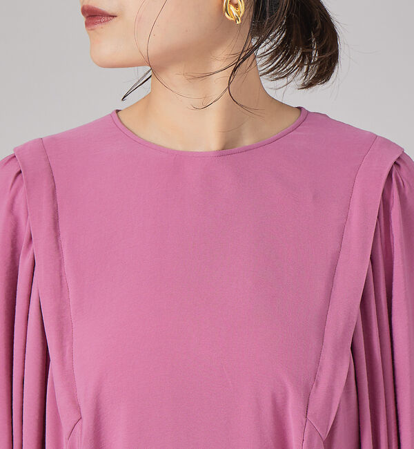 Rouge vif「パフスリーブワンピース」|ワンピース|