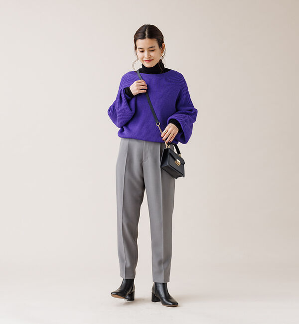 Rouge vif「【XSサイズ展開】 パウダーツイルテーパードパンツ」|その他|