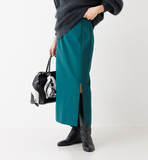 Rouge vif「ストレッチ タイトスリットスカート」|スカート|