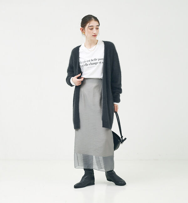 Rouge vif「シアータイトスリットスカート」|スカート|