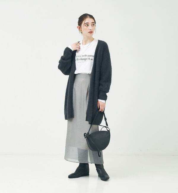 Rouge vif「シアータイトスリットスカート」|スカート|