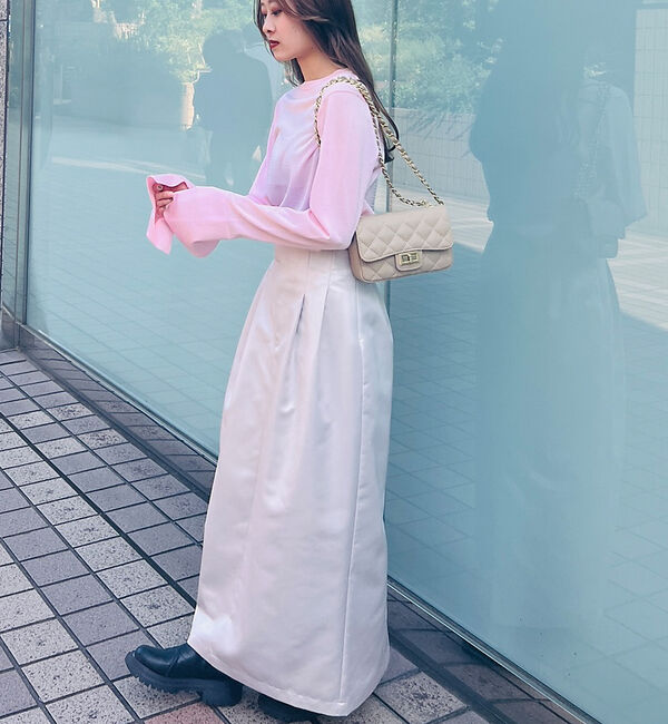 Rouge vif「スリーブスリット ニットプルオーバー」|ニット・セーター|