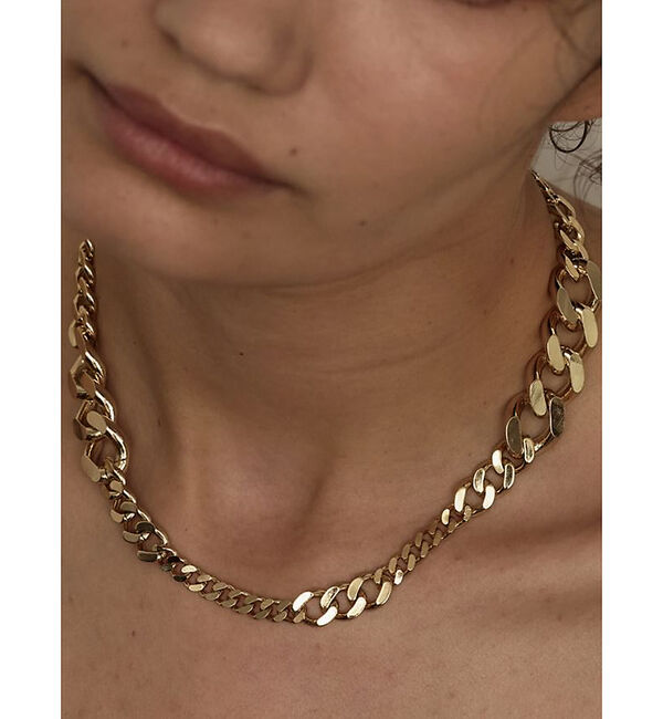 Rouge vif「【ucalypt /ユーカリプト】  チェーンネックレス  Varied Cur」|ネックレス|