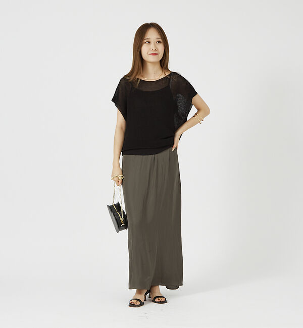 Rouge vif「【２点セット！】【一部店舗限定】マルチWAYニット&times;キャミワンピース SET」|ワンピース|